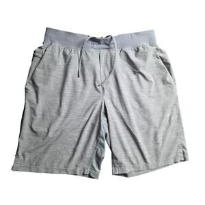 Lululemon T.H.E. Short *Linerless 9" Heather Allover Sea Salt Light Cast - Large